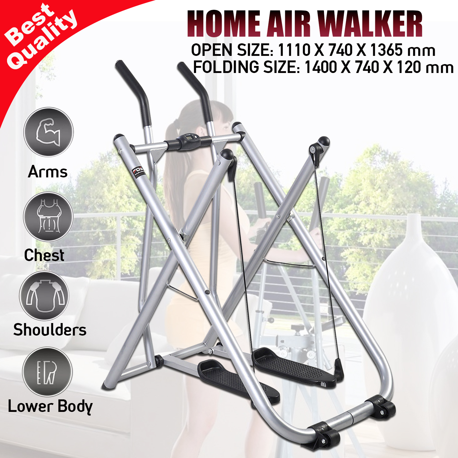 Air Walker Glider Trainer Gym Fitness Exercise Machine EOUA Blog