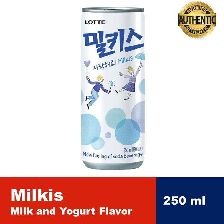 Milkis Korean Drink Carbonated Milk And Yogurt Flavor 250ml Lazada Ph