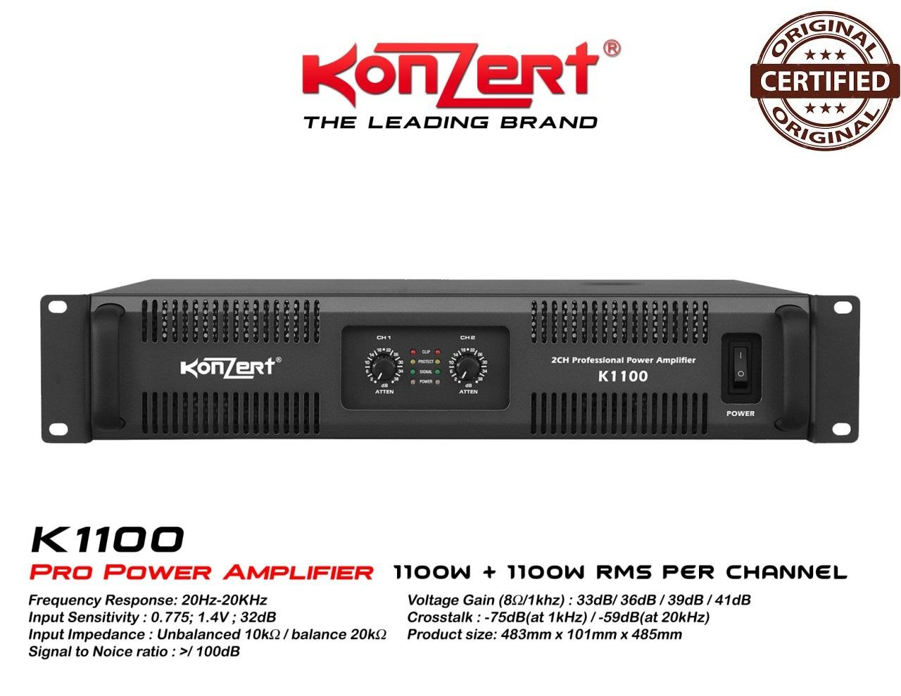 Konzert K1100 Digital Power Amplifier Lazada PH