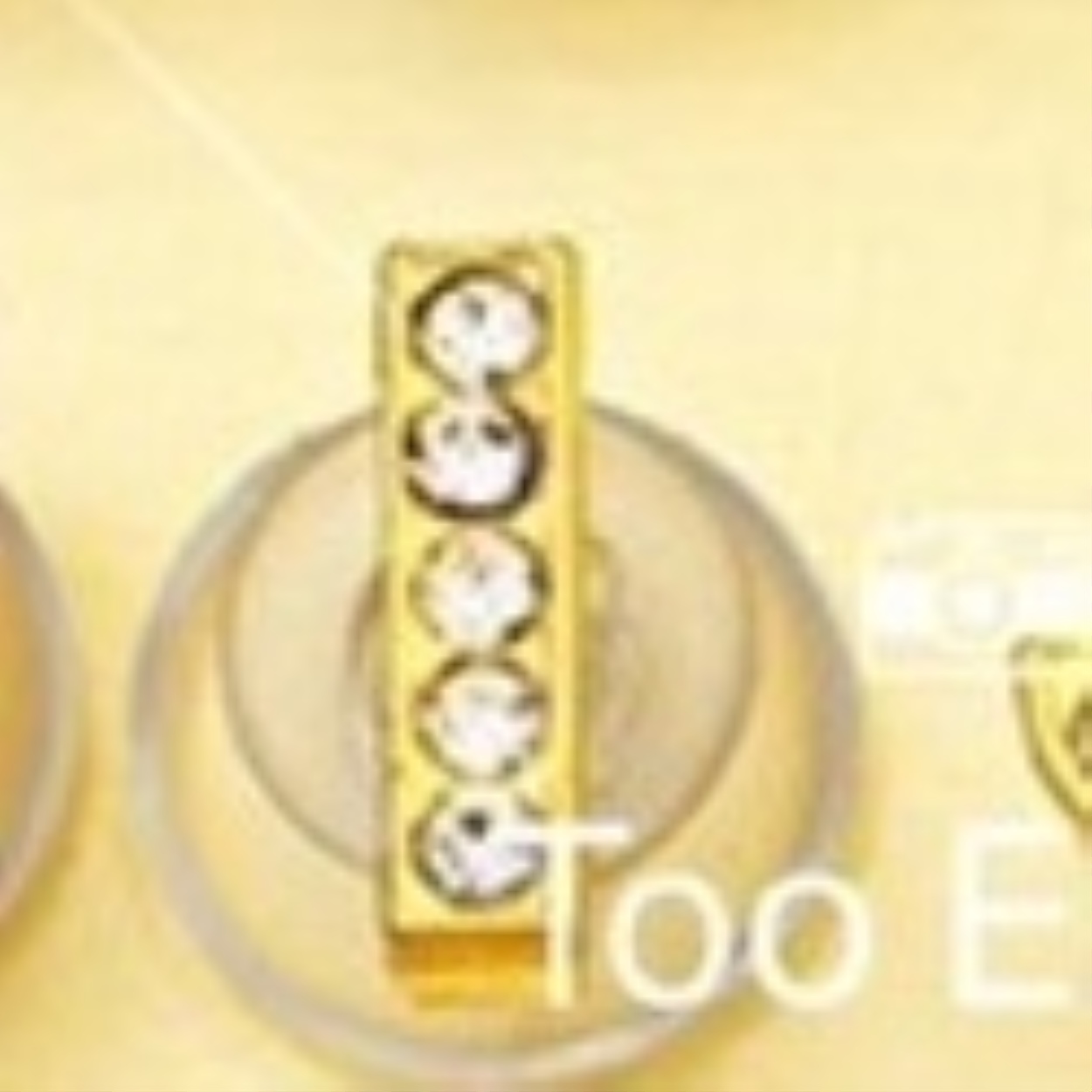 Crocs gold Diamond jibbitz pins Charms Letter AZ COD Lazada PH