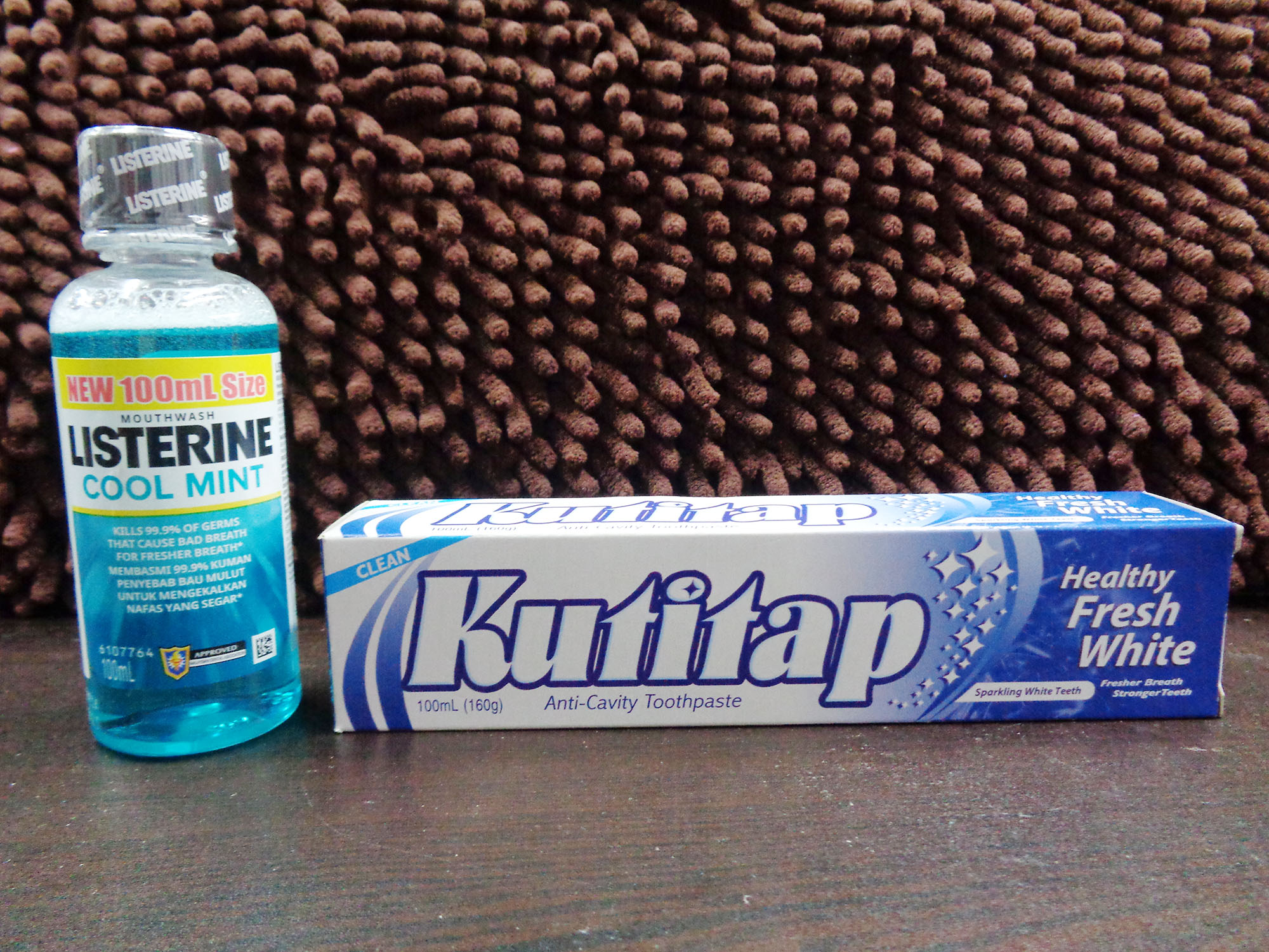 Toothpaste and Mouthwash Set 160g 012255, 814290 Lazada PH