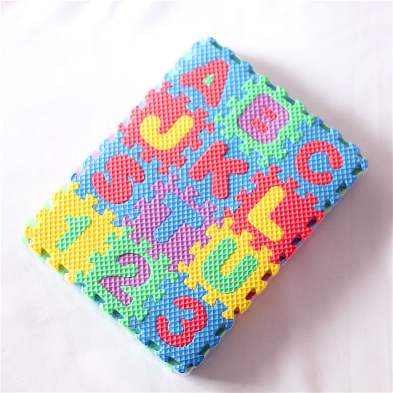 Mini Puzzle Mat For Kids Play Mat Foam Alphabet Number Jigsaw Puzzle