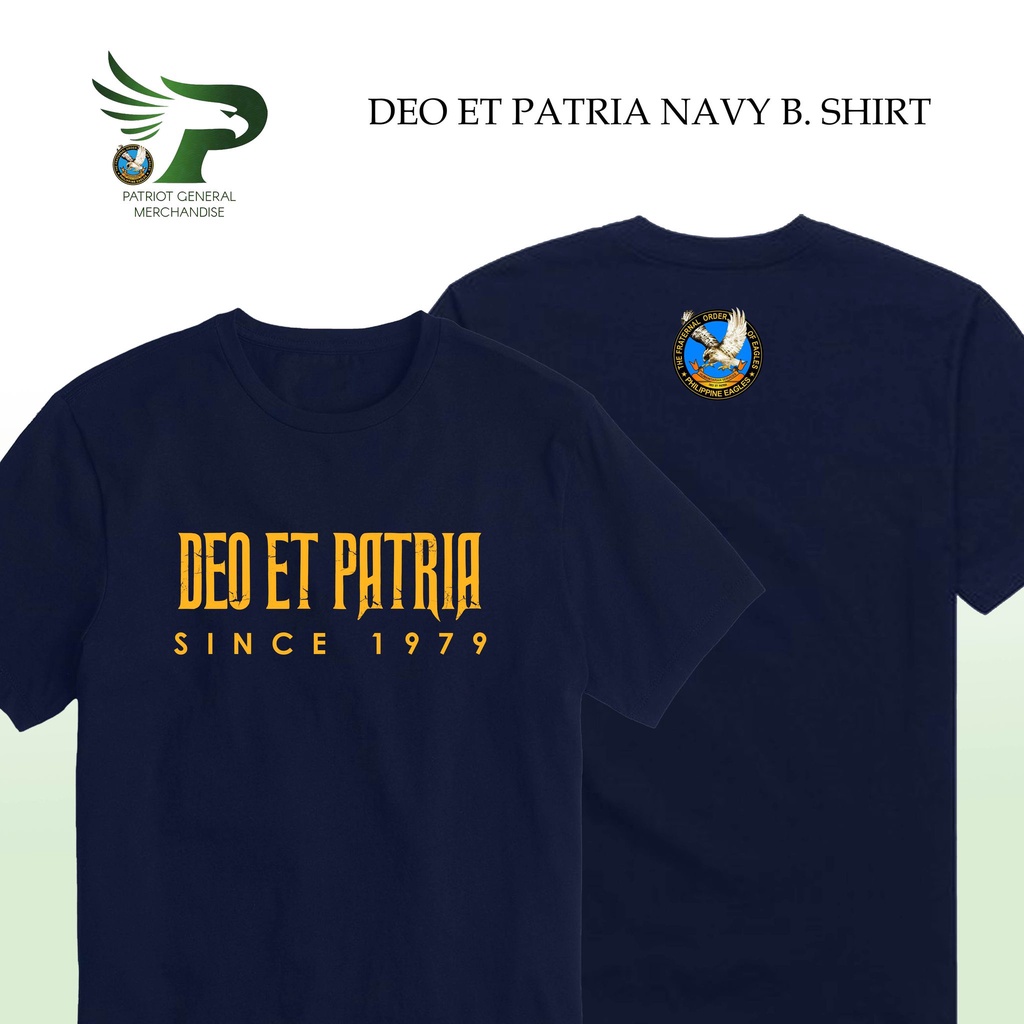 DEO ET PATRIA TFOE HIGH QUALITY SHIRT Lazada PH