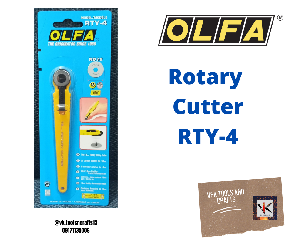 Olfa 18mm Rotary Cutter, Olfa #RTY4