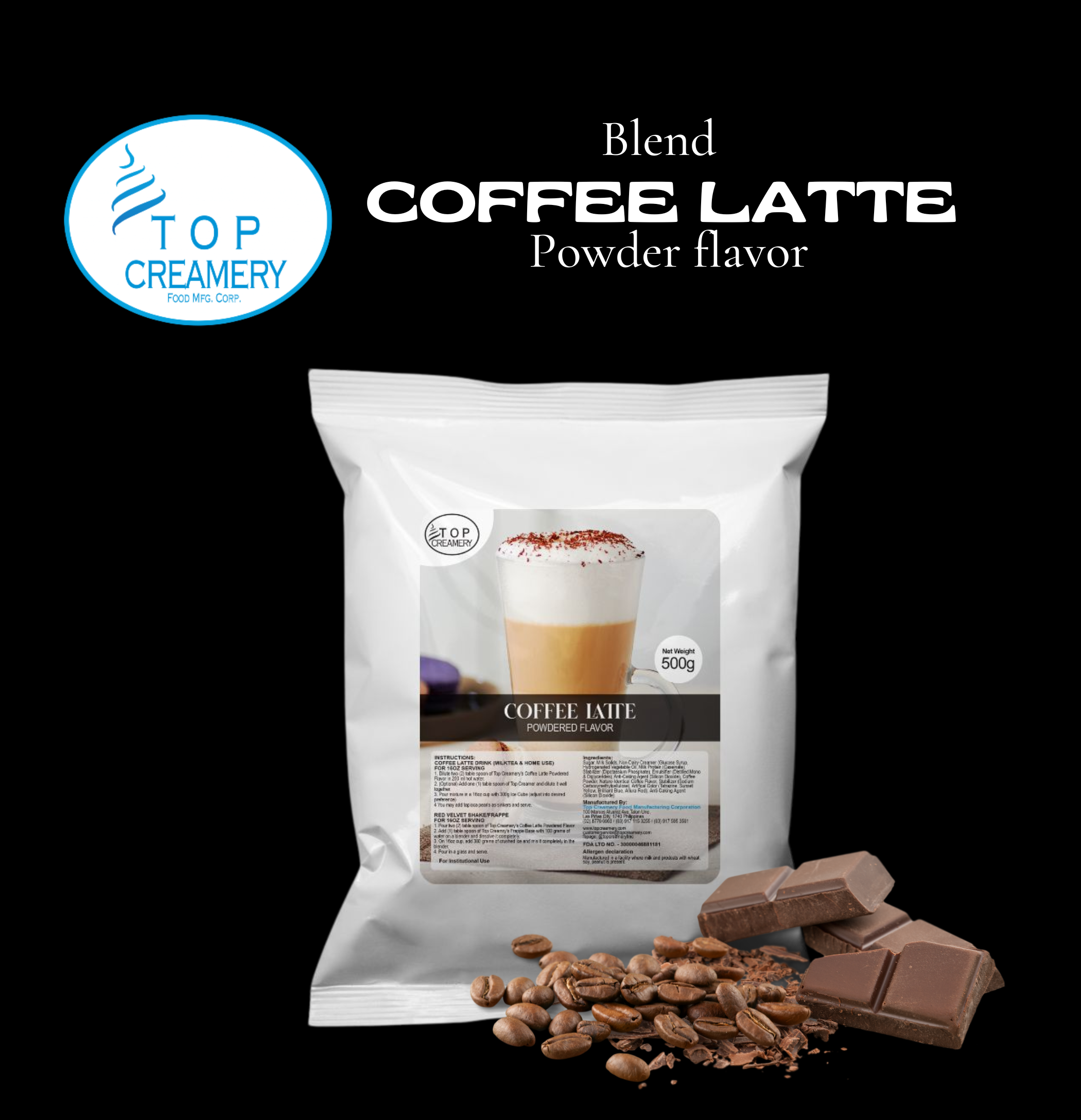 COFFEE LATTE POWDER 500 grams Lazada PH
