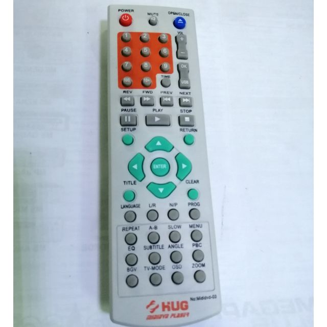 HUG DVD REMOTE CONTROL Lazada PH