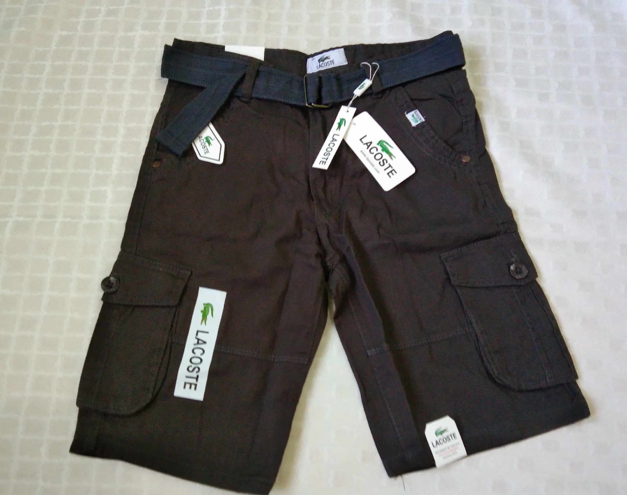 lacoste cargo shorts