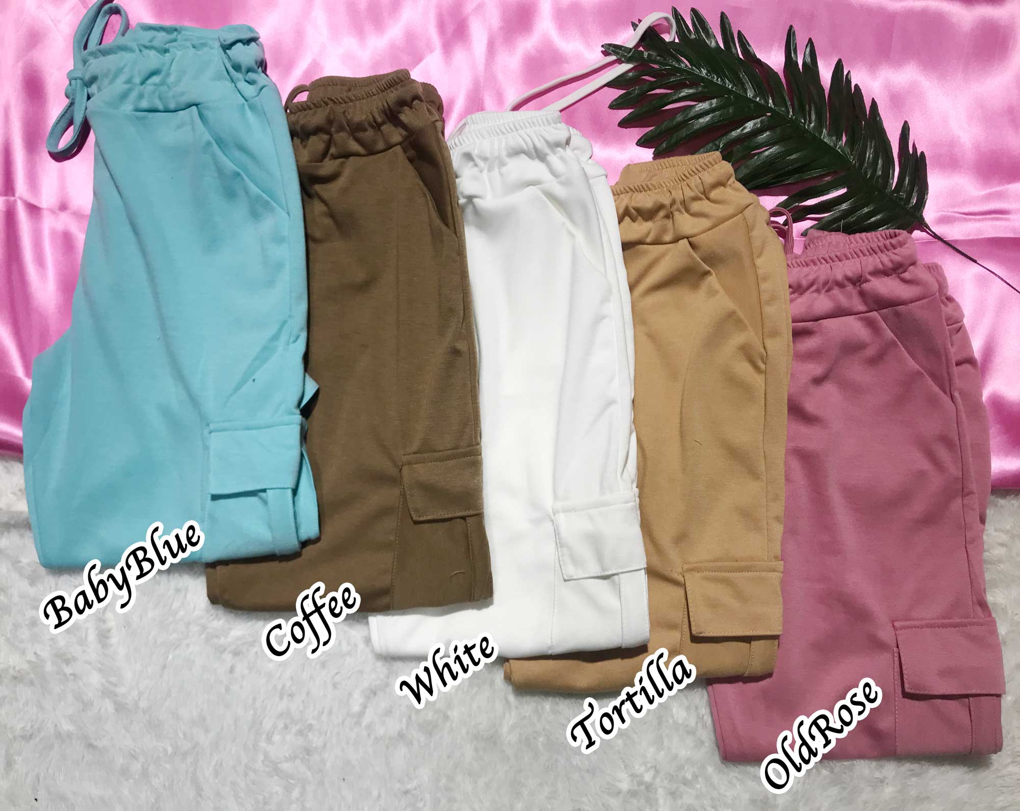 baby blue cargo pants