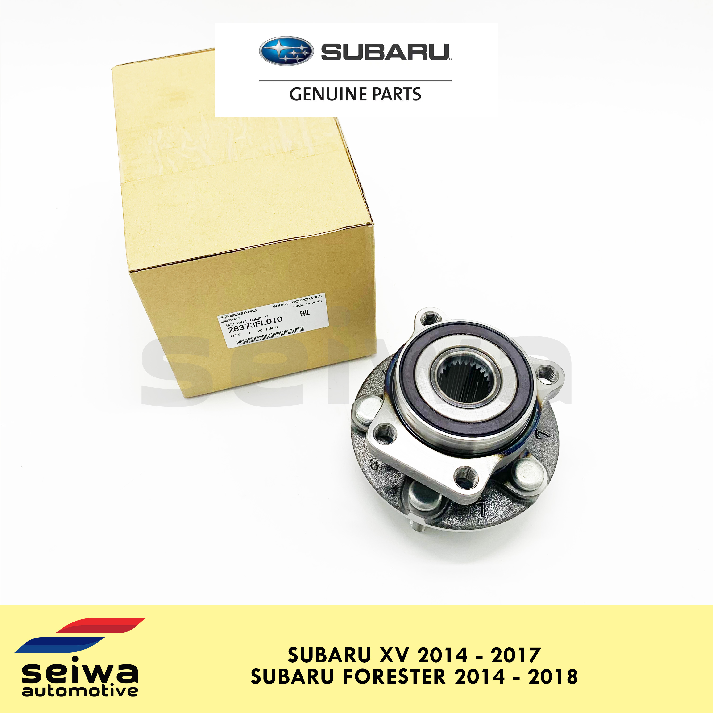 [2014 2017] Subaru XV Wheel hub Front [2014 2018] Subaru Forester