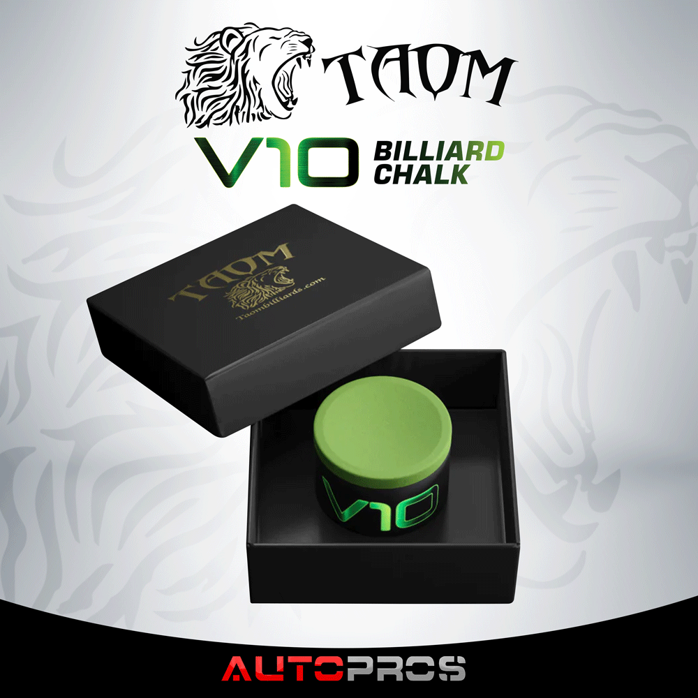 TAOM V10 Billiard CHALK Green (1 Piece) TISA NG TAKO (Box not included