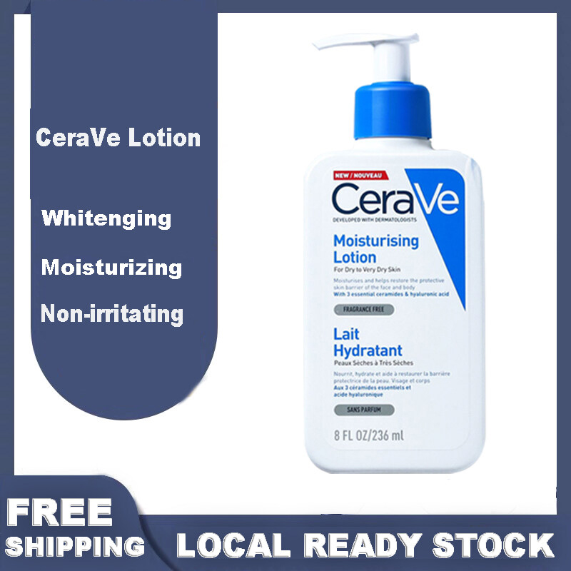 CeraVe Facial Foaming Cleanser Moisturising Lotion SA Smoothing