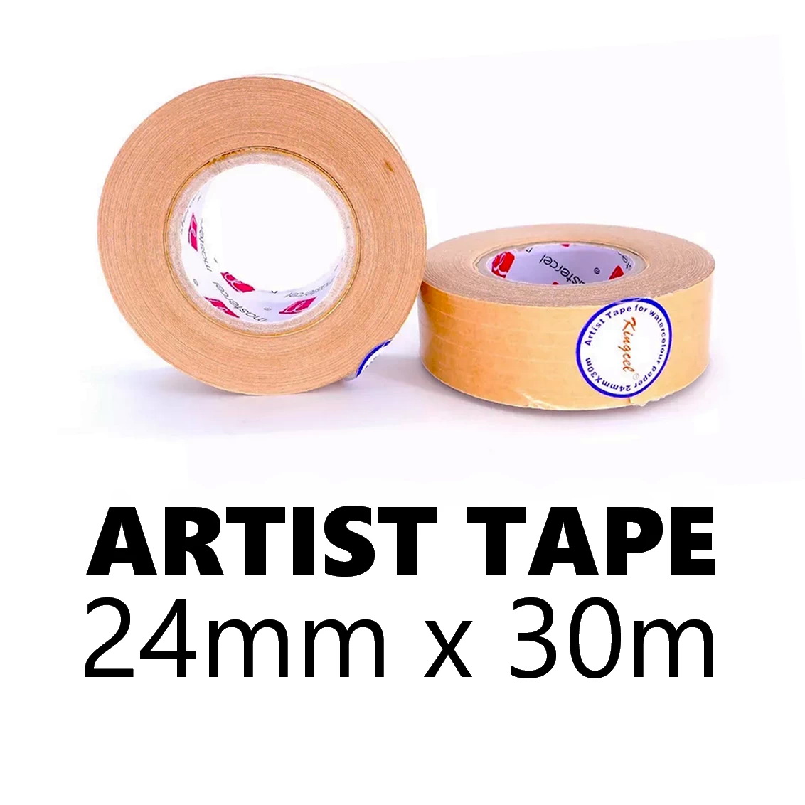 Artist Tape Watercolor Tape / Gummed Paper Tape 24mm wide x 30m- 2