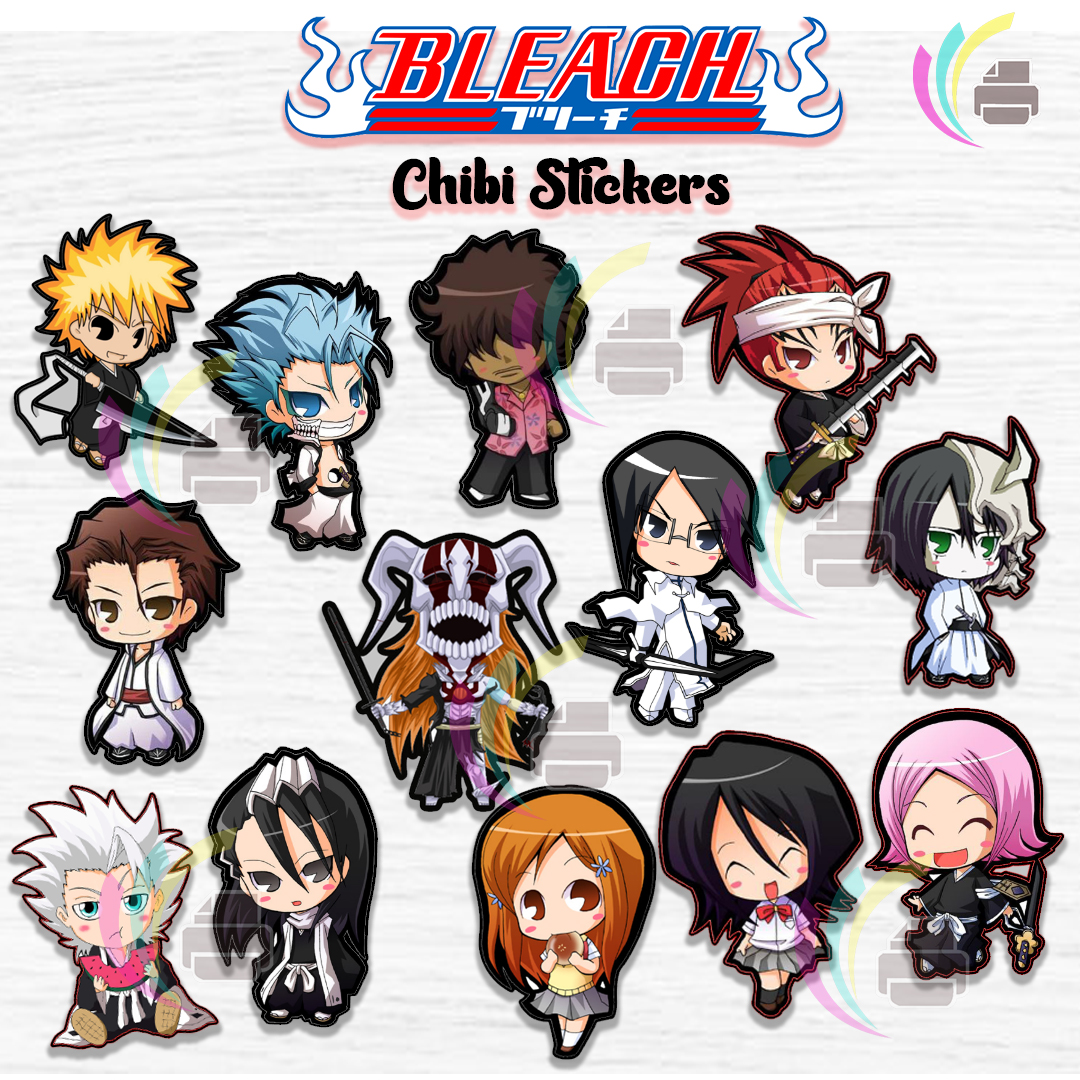 Mix Wholesale Anime Stickers Bleach Decals for Cars, Laptop, Refrigerator,  Suitcase, etc. - China Stickers, Bleach | Made-in-China.com