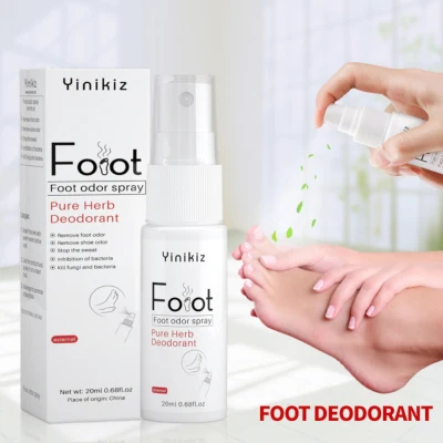 Foot Odor Spray Antibacterial Deodorant Powder Anti Itch Sweat Odor Feet ​Athletes Foot Liquid Anti-Fungi Shoe Sock Feet Care （hot sale）