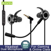 BAVIN Gaming In-Ear Earphone with Mic - PUBG Gamer