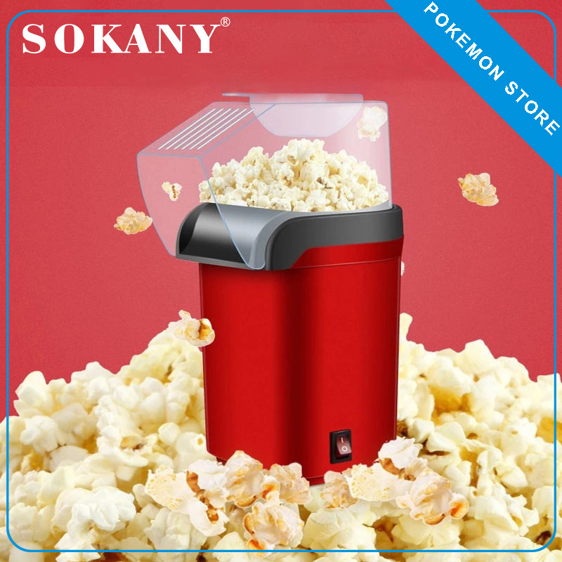 Sokany Mini Electric Corn Popcorn Maker Machine