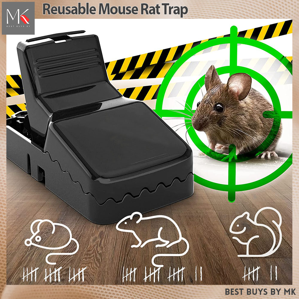 Lot Mouse Rat Traps Killer High Sensitive Heavy Duty Reusable Snap