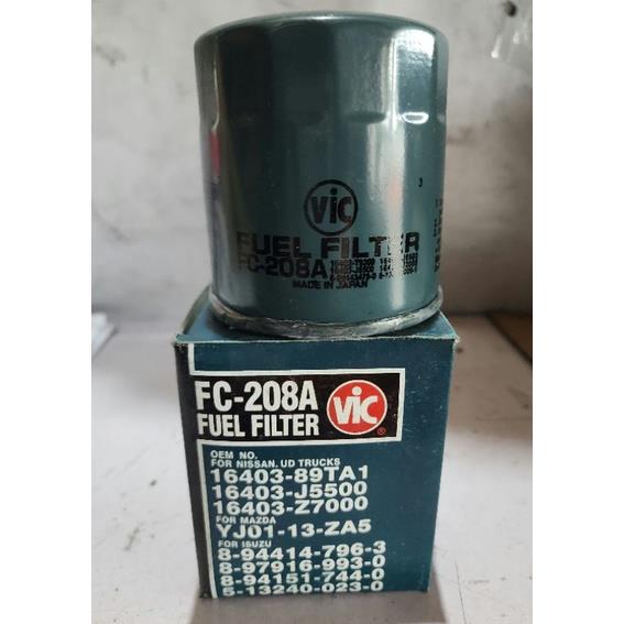 Boutique VIC FC208A Fuel Filter Isuzu Crosswind/Dmax/Sportivo and Isuzu Elf/Truck Lazada PH