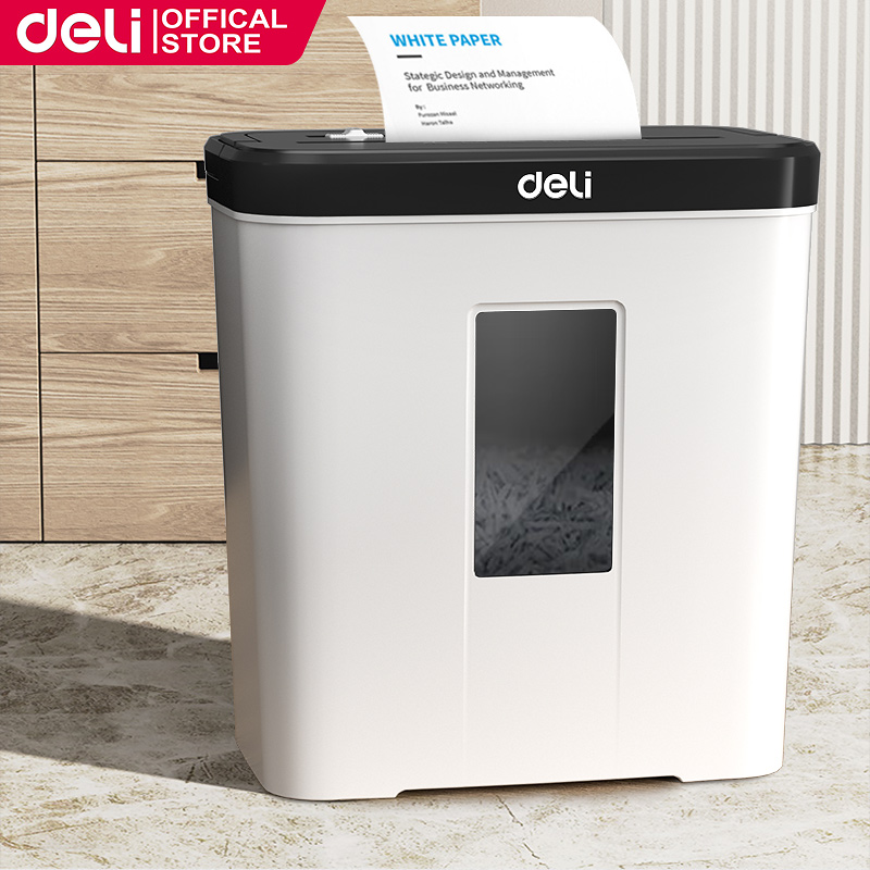 Deli 12L Paper Shredder Machine Heavy Duty Shredder Machine Can Shred