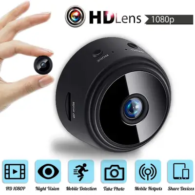 Vigo A9 V380 1080P HD Mini IP WIFI Camera Camcorder Wireless Home Security DVR Night Vision Miniature Camera