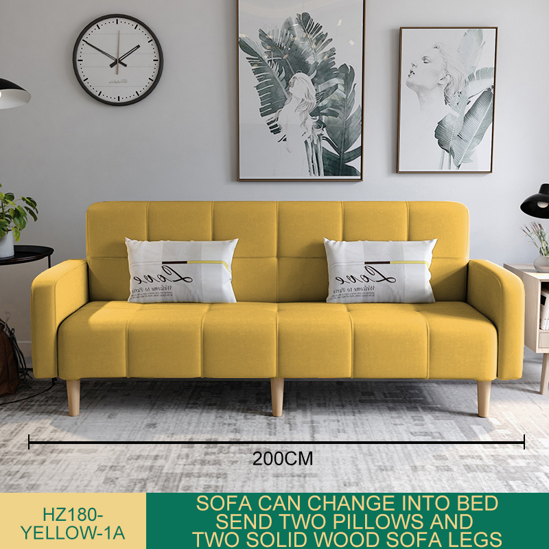 Sofa Bed Foldable Sofa Bed sale promo 3-4 Person Newly Upgraded Fabric