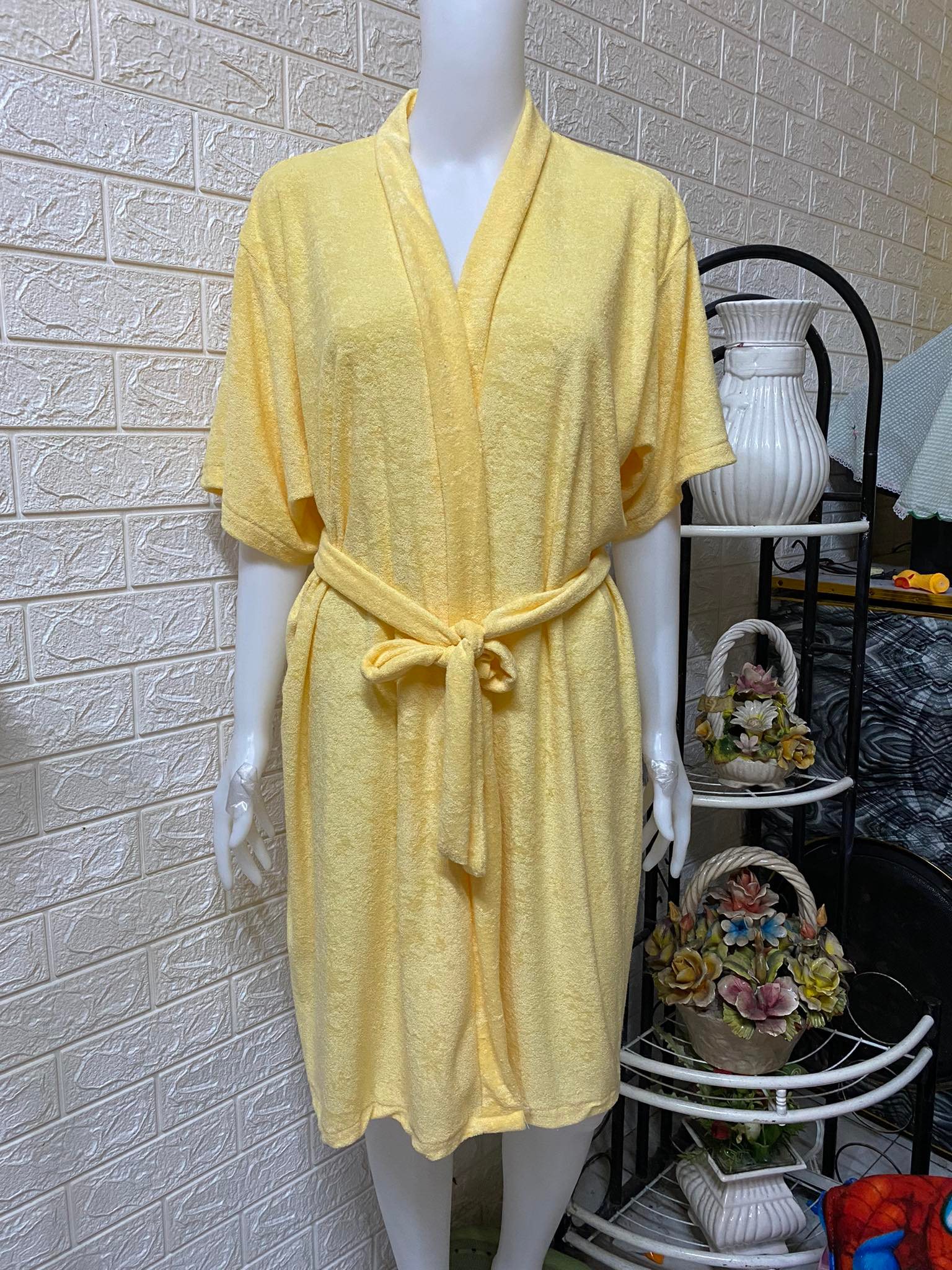 BathRobe Absorbent / Bath Robe cotton Can fit small up to 2XL Bath