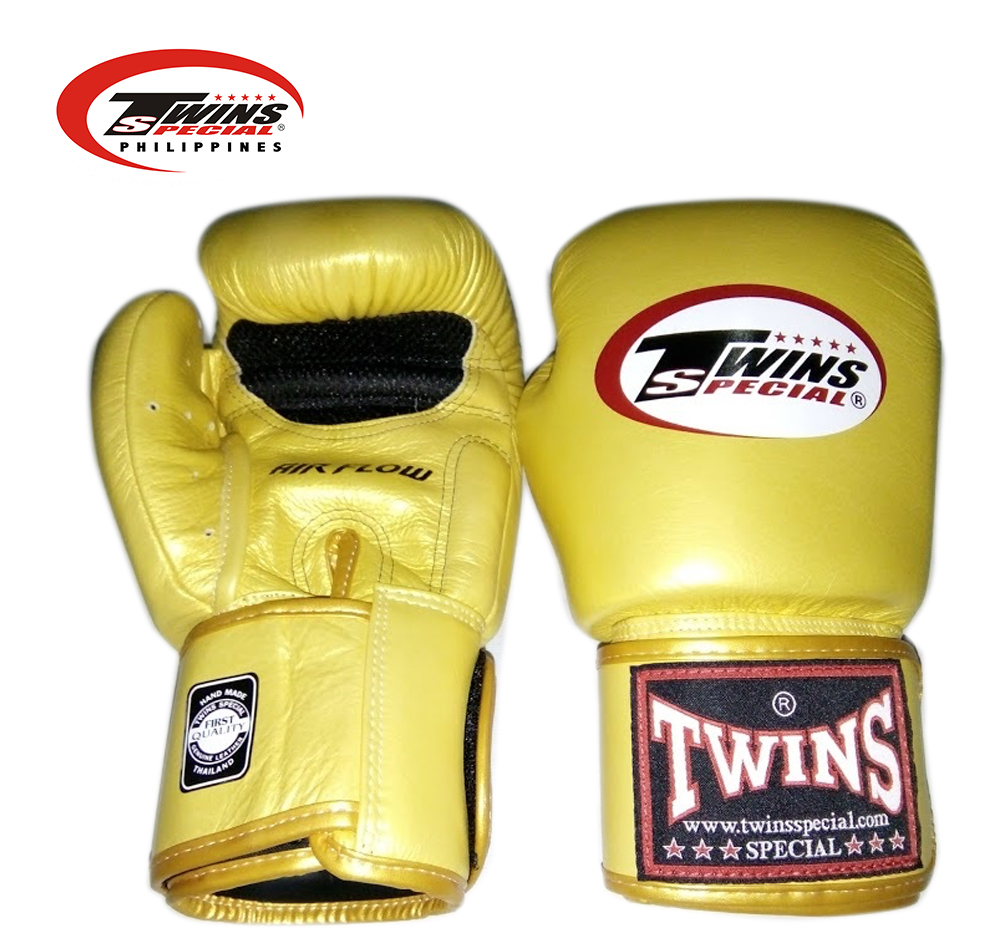 Twins Special BGVLA2 Airflow Boxing Gloves [Gold] Lazada PH