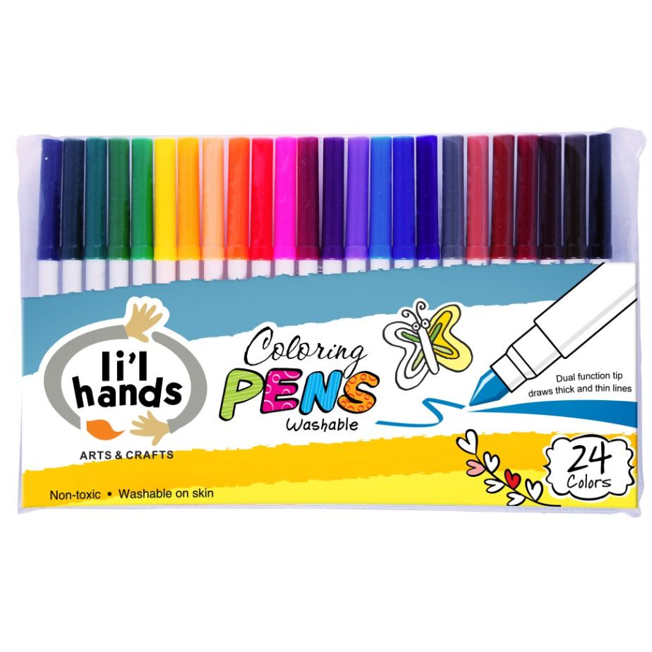 Li'l Hands Coloring Pens 12 Colors - Department Store