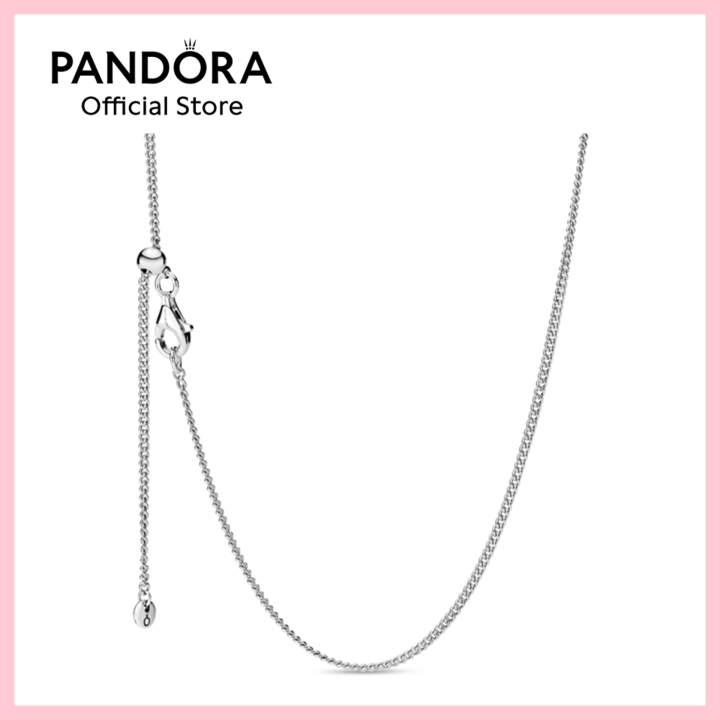 2022 New Original Pandoras Curb Chain Necklace