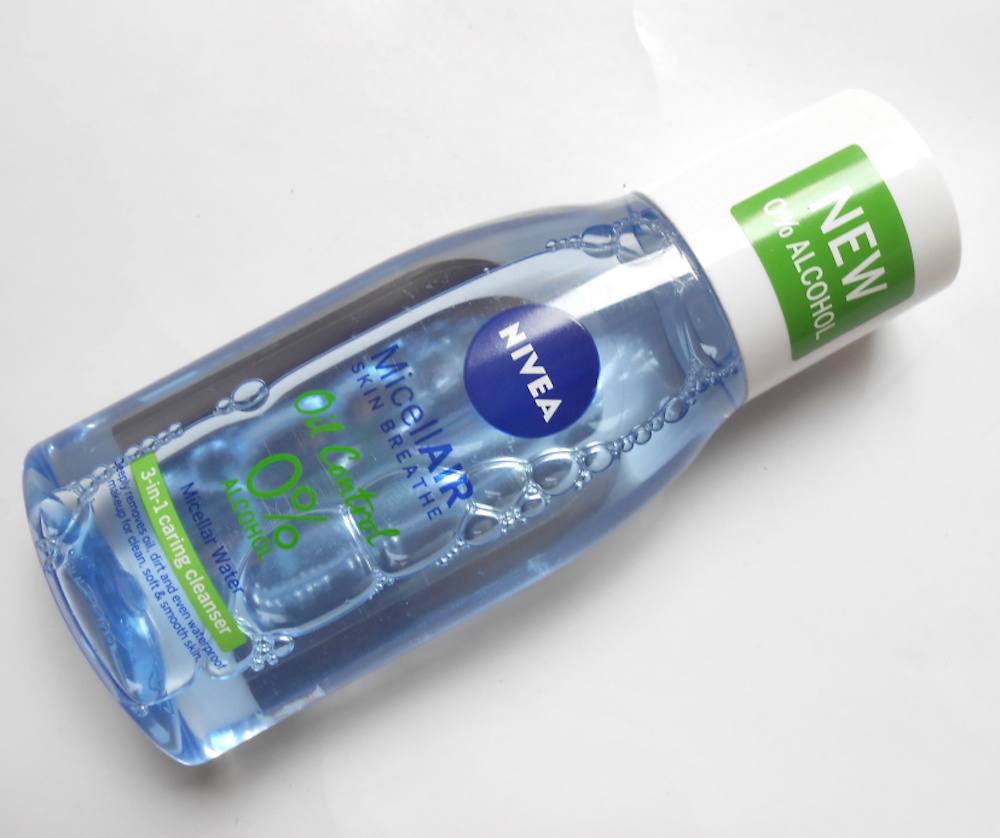 nivea micellar water oil control