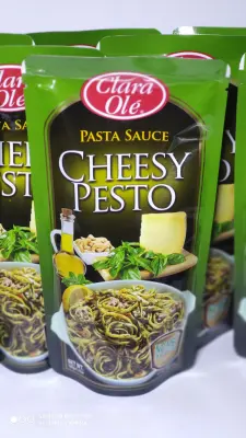 Cheesy Pesto Pasta Sauce for Keto / Low Carb Diet for shirataki noodles 180g