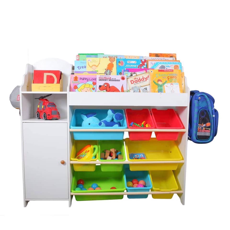 toy book organizer