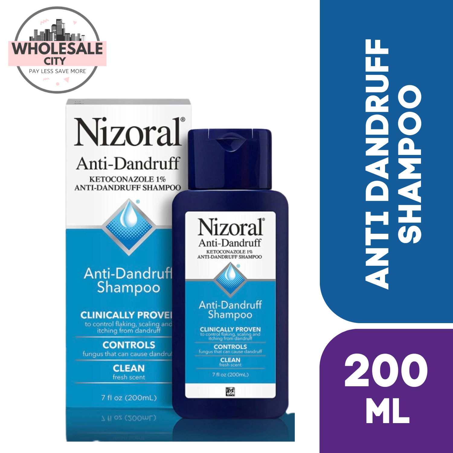 Nizoral Anti Dandruff Shampoo 200ml Value Size 200125ml Lazada Ph 7020