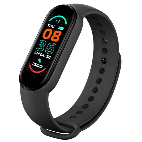 M6 Smart Bracelet Watch Heart Rate Blood Pressure Pedometer Sport Fitness Tracker Waterproof for Men Women