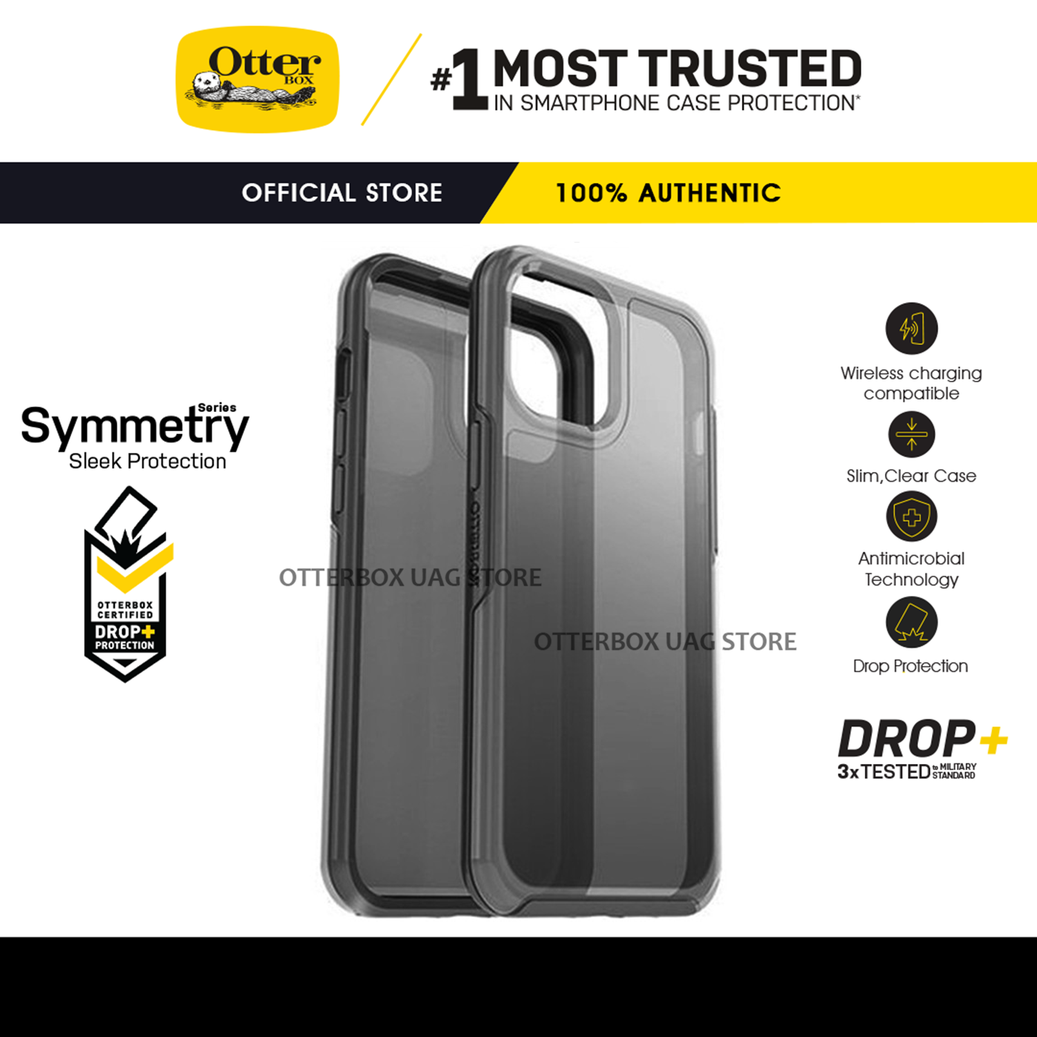 otterbox symmetry case for apple iphone 14 pro max stardust