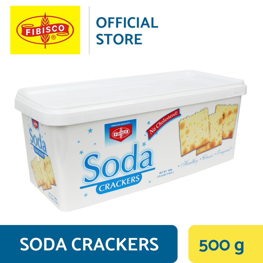 Fibisco Soda Crackers 500g Lazada PH