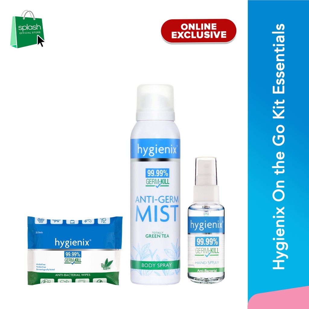 [ONLINE EXCLUSIVE] Hygienix On the Go Kit: Germ Buster | Lazada PH