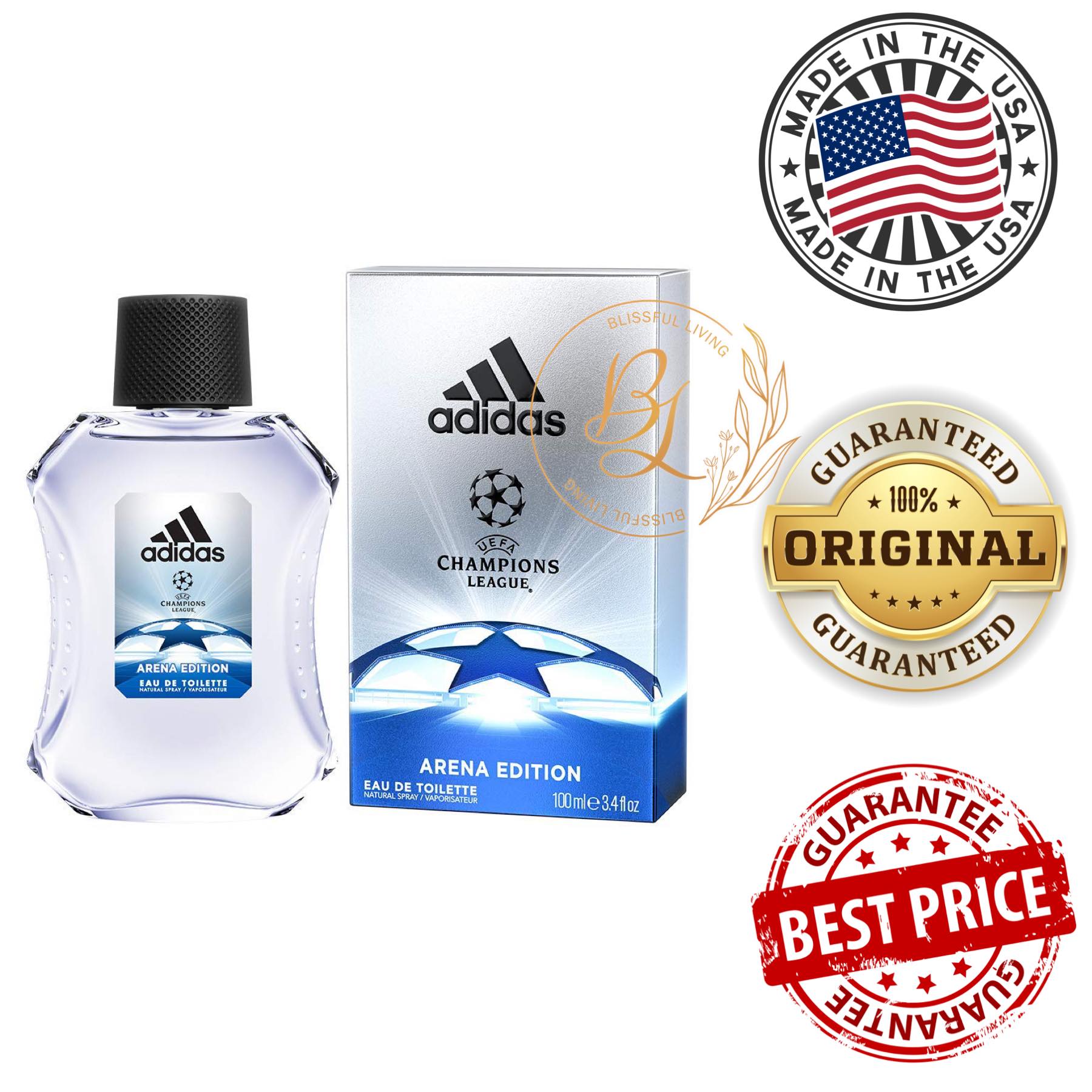 baseren Azijn redden Adidas Champions League Eau De Toilette Spray (ARENA Edition) 100 ML |  Lazada PH