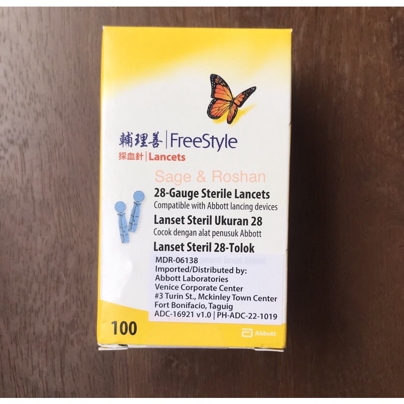 Abbott FreeStyle Test Strips Lancets and Lazada PH