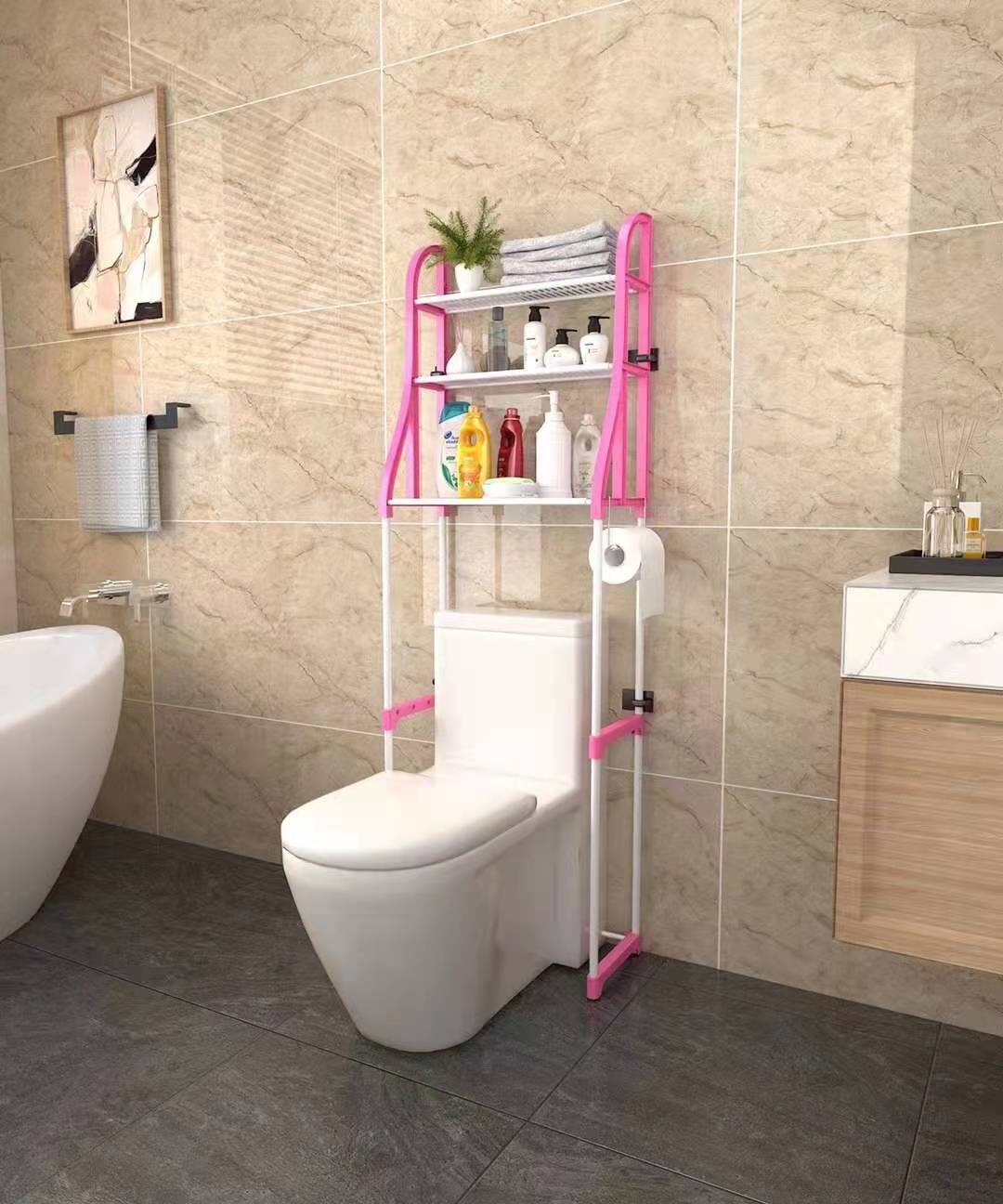 3-Tier Bathroom Space Saver Toilet Shelf Rack Storage Bathroom Shelf ...