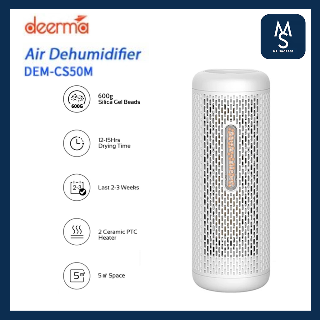 Xiaomi Mijia Deerma Dem Cs M Mini Dehumidifier For Home Wardrobe Air Dryer Clothes Dry Heat