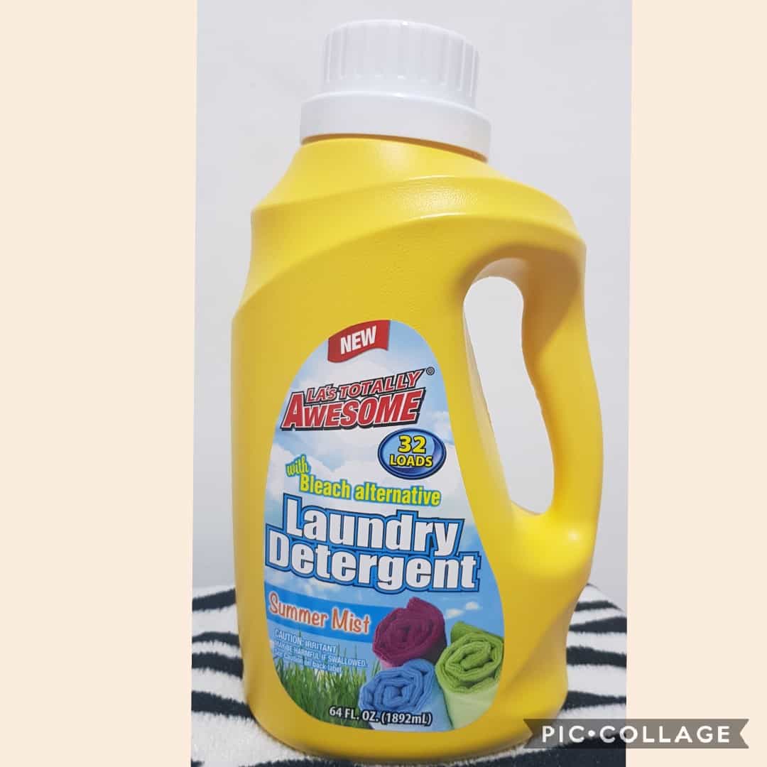 laundry detergent with bleach