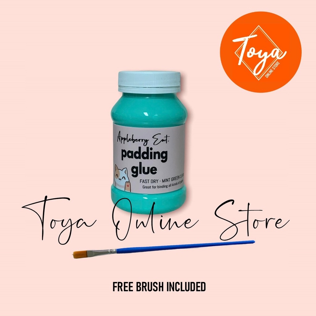 Padding Glue for notepad with FREE BRUSH Lazada PH