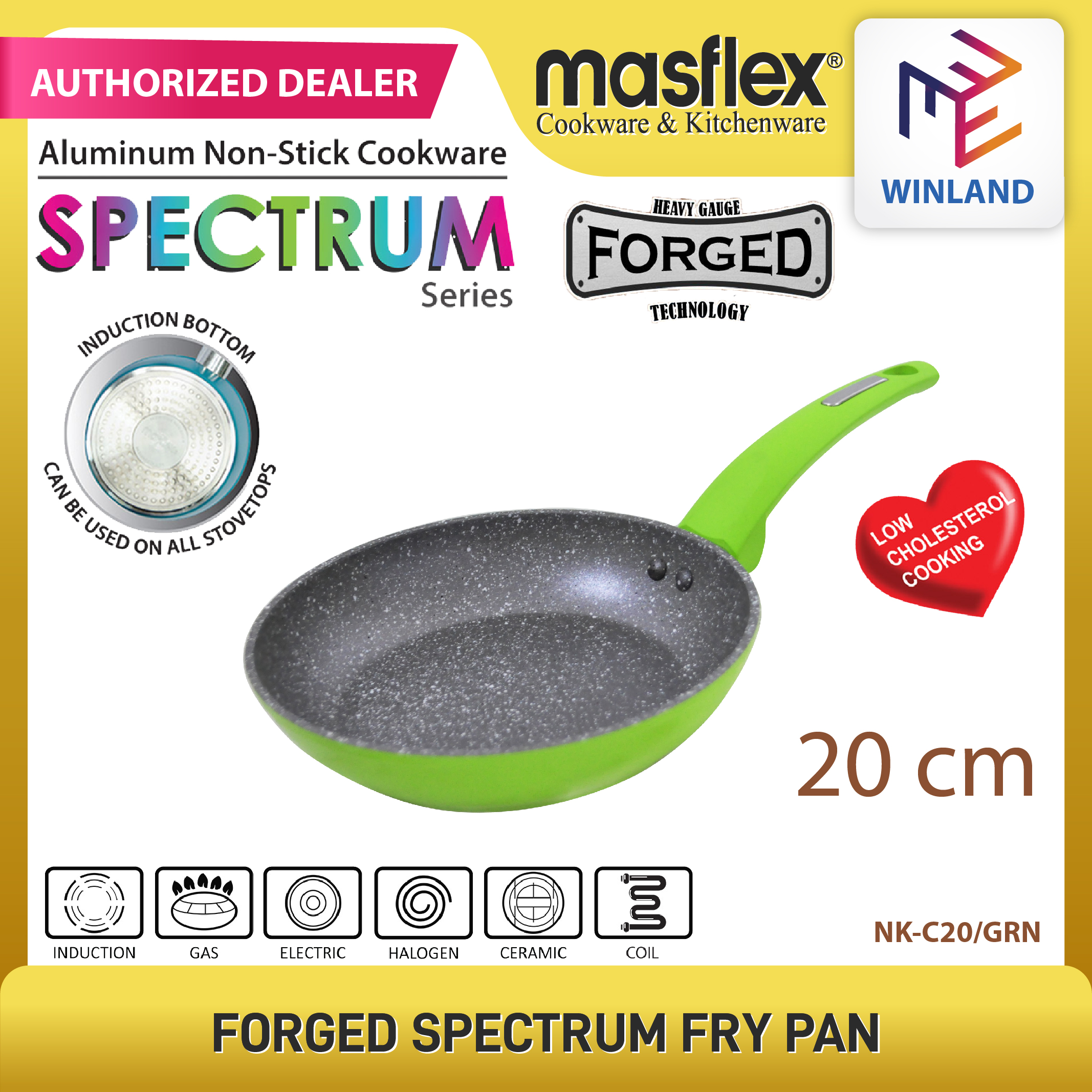 5 L 1 gal MasterClass Cast Aluminium Induction-Safe Non-Stick Casserole Dish -Black 