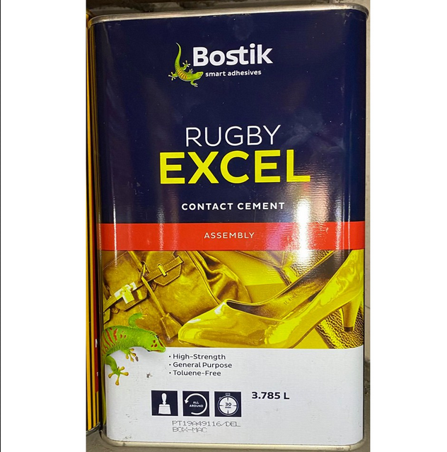 Bostik Rugby Original Or Excel Contact Cement Gallon Size375 Liters