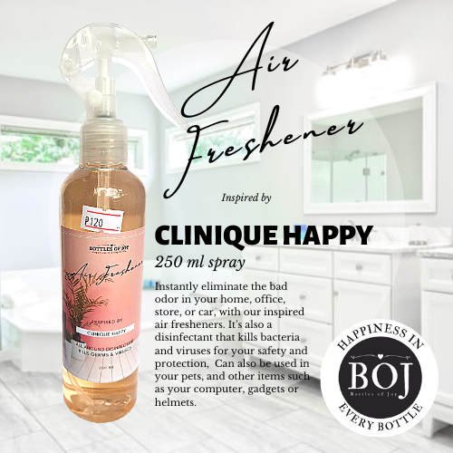 Air Freshener by Bottles of Joy Happy 250ml Lazada PH