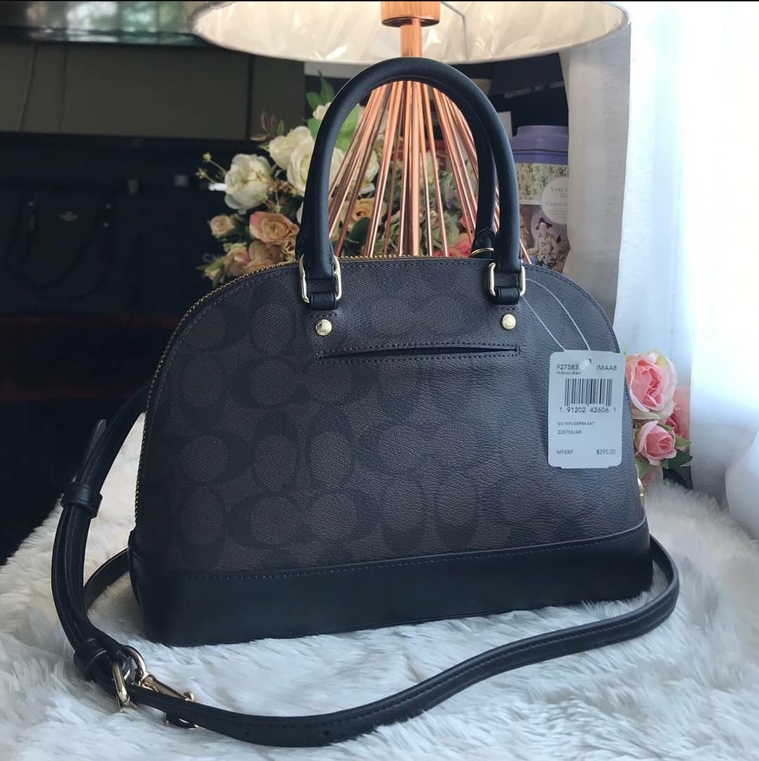 coach sierra satchel blue