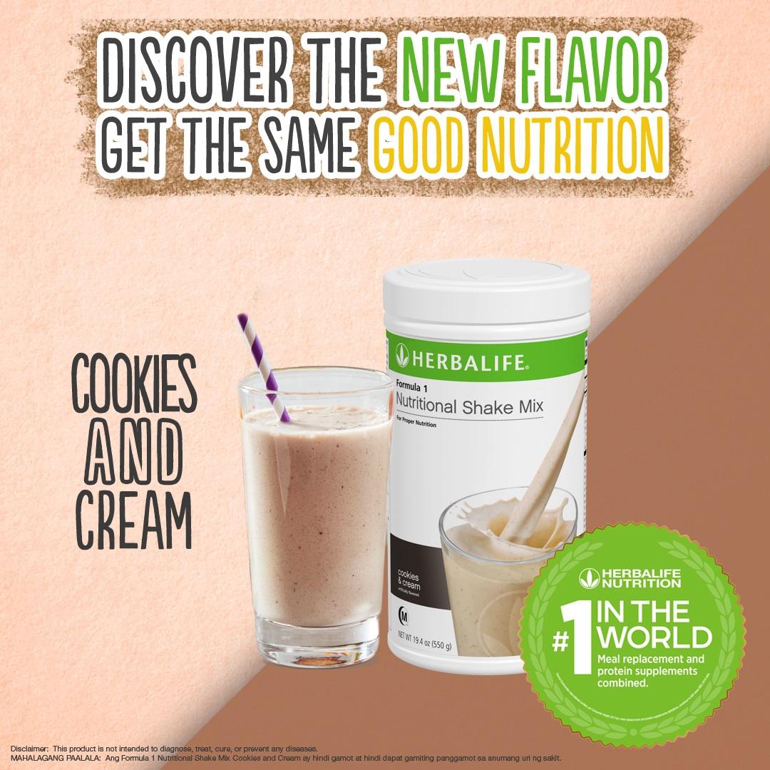 Herbalife Starter Pack Cookies & Cream Shake, Fiber and Herb & Fiberbond review and price