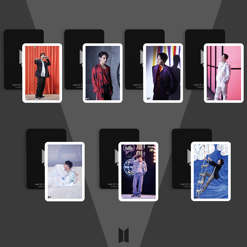 54pcs BTS photocard MAP OF THE SOUL ON:E album LOMO CARD