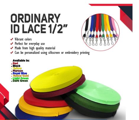 Ordinary ID Lace 1/2 Inch 50 Meters Roll